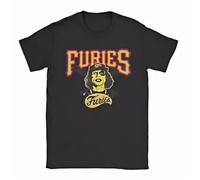 Men Women Print Baseball Furies from Warriors Tee T Shirt Cotton Round Collar Short Sleeves