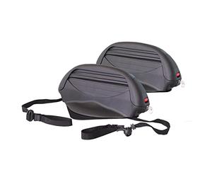 MENABO 000008500000 Paire Porte-ski de barre de toit noir