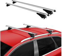 Menabo Barres de toit de base pour Mercedes GLA X156 2014-2020 Alu argent 2x