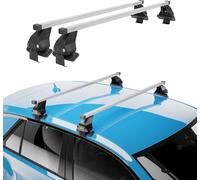 Menabo Barres de toit en acier pour Renault Talisman 2015-2025 Gris