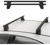 Menabo Barres de toit pour Mercedes Classe C W206 2021-2025 ABE Aluminium Noir