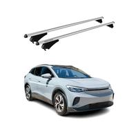 Menabo Barres de toit pour VW ID.4 2020-2025 en aluminium argenté 2 pièces