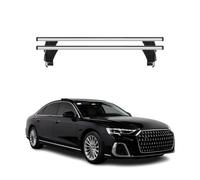 Menabo Barres de toit transversales pour Audi A8 S8 D5 2018-2026 Alu Gris 2x
