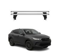 Menabo Barres de toit Transversales pour Dodge Hornet 2023-2025 Alu Gris 2x