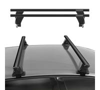 Menabo Barres de toit Transversales pour Fiat Panda II 2003-2012 Alu Noir 2x ABE