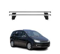 Menabo Barres de toit Transversales pour Ford C-Max 2003-2010 Alu Gris ABE 2x