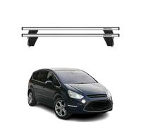 Menabo Barres de toit Transversales pour Ford S-Max 2006-2015 Alu Gris ABE 2x