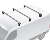 Menabo Barres de toit transversales pour Ford Transit Connect 2013-2024 L1 Alu Gris 3x