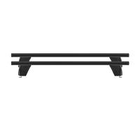 Menabo Barres De Toit Transversales pour Mercedes EQE V295 2022-2025 Noir Alu
