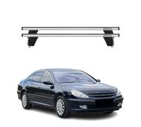 Menabo Barres de toit Transversales pour Peugeot 607 2005-2010 Alu Gris 2x ABE