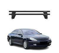 Menabo Barres de toit Transversales pour Peugeot 607 2005-2010 Alu Noir 2x ABE