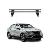 Menabo Barres de toit transversales pour Renault Arkana 2019-2026 Alu Gris 2x