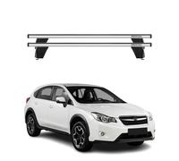 Menabo Barres de toit Transversales pour Subaru XV 2011-2018 Auto Alu ABE 2x