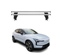 Menabo Barres de toit transversales pour Volvo EX30 2024-2026 Alu Gris 2x