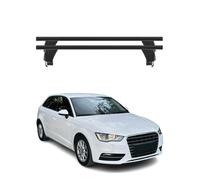 Menabo Barres de transversales pour Audi A3 8V Sportback 2012-2020 Alu Noir ABE