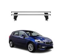 Menabo Barres de transversales pour BMW Série 2 Active Tourer F45 2014-2021 Gris