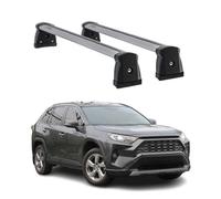 F.lli Menabo Barres de toit alu Toyota RAV4 (XA50) dès 2018 intégrées Gris 2x