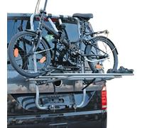 Menabo Porte-vélos compatible avec VW Transporter T5 2003-2015 Aluminium Noir