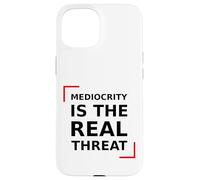 Menace, Motivation, mentalité, Discipline, Citation. Coque pour iPhone 15