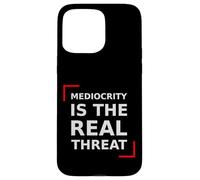 Menace, Motivation, mentalité, Discipline, Citation. Coque pour iPhone 15 Pro Max