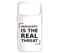 Menace, Motivation, mentalité, Discipline, Citation. Coque pour iPhone 17 Pro Max