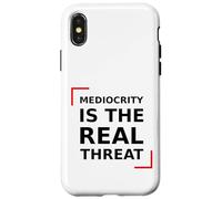 Menace, Motivation, mentalité, Discipline, Citation. Coque pour iPhone X/XS