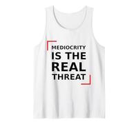 Menace, Motivation, mentalité, Discipline, Citation. Débardeur