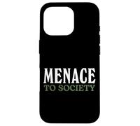 Menace pour la société Coque pour iPhone 16 Pro