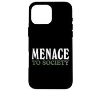 Menace pour la société Coque pour iPhone 16 Pro Max