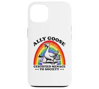 Menace to Society LGBT Pride certifiée par Ally Goose Coque pour iPhone 13
