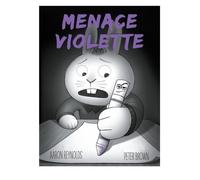 Menace violette - Aaron Reynolds - Le Genevrier - cartonné - Album jeunesse