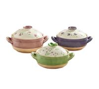 Ménage chinois simple et exquis faitout pratique avec résistance aux hautes températures et résistance à la combustion à sec - Shaohua-Lvyin 4L