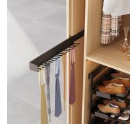 Menage Confort - Porte-ceintures ou cravates amovible - Sens : droit - Acier anthracite