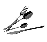 MÉNAGE DE COUVERTS 24 PIÈCES BERLINGER HAUS BH-3066 NOIR BRILLANT