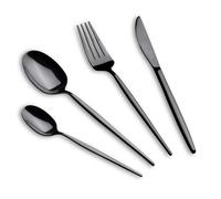 MÉNAGE DE COUVERTS 24 PIÈCES BERLINGER HAUS BH-3069 NOIR BRILLANT