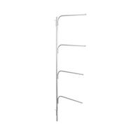 Ménage Essentials Hinge-it Clutterbuster Valets, Acier, Chrome, Storage
