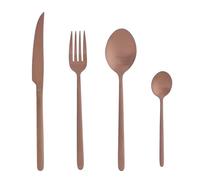 Ménagère 16 pièces - JEAN DUBOST - Anuradha Copper - En acier inox - En coffret cadeau