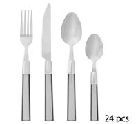 Ménagère 24 Couverts - Inox - Gris