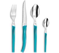 Ménagére 24 Pièces Acier Inoxydable Turquoise
