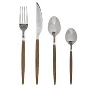 Ménagère 24 Pièces ""Amazonie"" 21cm Naturel