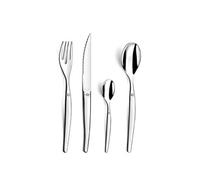 Ensemble de coutellerie - Lou Laguiole - Jet - 24 pièces - Acier monobloc - Finition miroir