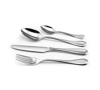 Amefa Ménagère 24 pièces Drift Modèle 8050 – Acier inox Gris – Design épuré