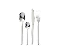 Ménagère 24 Pièces en Inox "Brillant" 27cm Argent