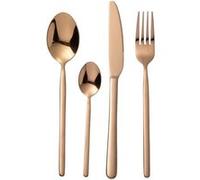Ménagère 24 Pièces en Inox "Brillant" 27cm Cuivre G