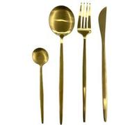 AltoBuy Ménagère 24 pièces en INOX Coloris doré