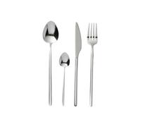 Ménagère 24 Pièces en Inox "Irvin Brillant" 27cm Argent