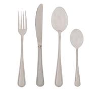 Ménagère 24 Pièces en Inox "Perle" 27cm Argent