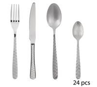 Ménagère 24 pièces ""Flora"" Secret de gourmet