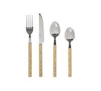 Secret de Gourmet - Ménagère 24 Pièces "Indonésie" 21cm Naturel G