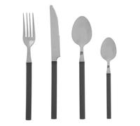 Ménagère 24 pièces ""Indonésie"" Secret de gourmet - Noir